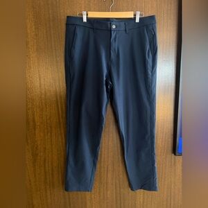 Lululemon Athletica Men's Commission Slim-Fit Dark Blue Dress Pants